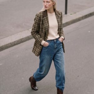 DENIM MOM FIT LAVAGGIO MEDIO 6 DENIM MOM FIT LAVAGGIO MEDIO - Thumbnail Image 2