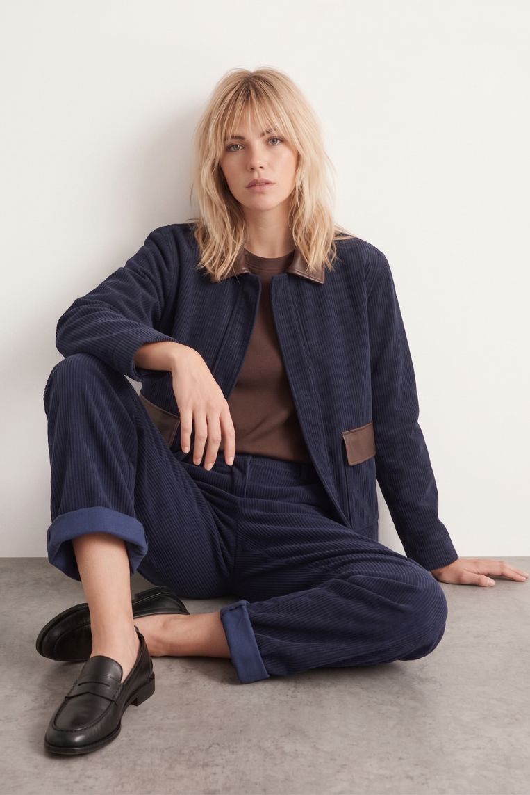 PANTALONE VELLUTO GAMBA DRITTA 6 PANTALONE VELLUTO GAMBA DRITTA - immagine 6
