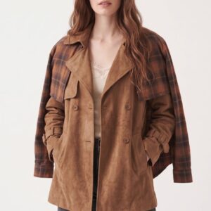 TRENCH CORTO SUEDE 6 TRENCH CORTO SUEDE - Thumbnail Image 2