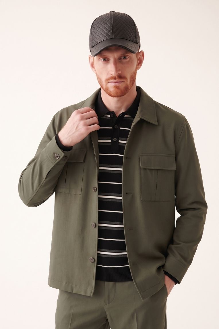 OVERSHIRT FLUIDA MANO CALDA 5 OVERSHIRT FLUIDA MANO CALDA - immagine 5