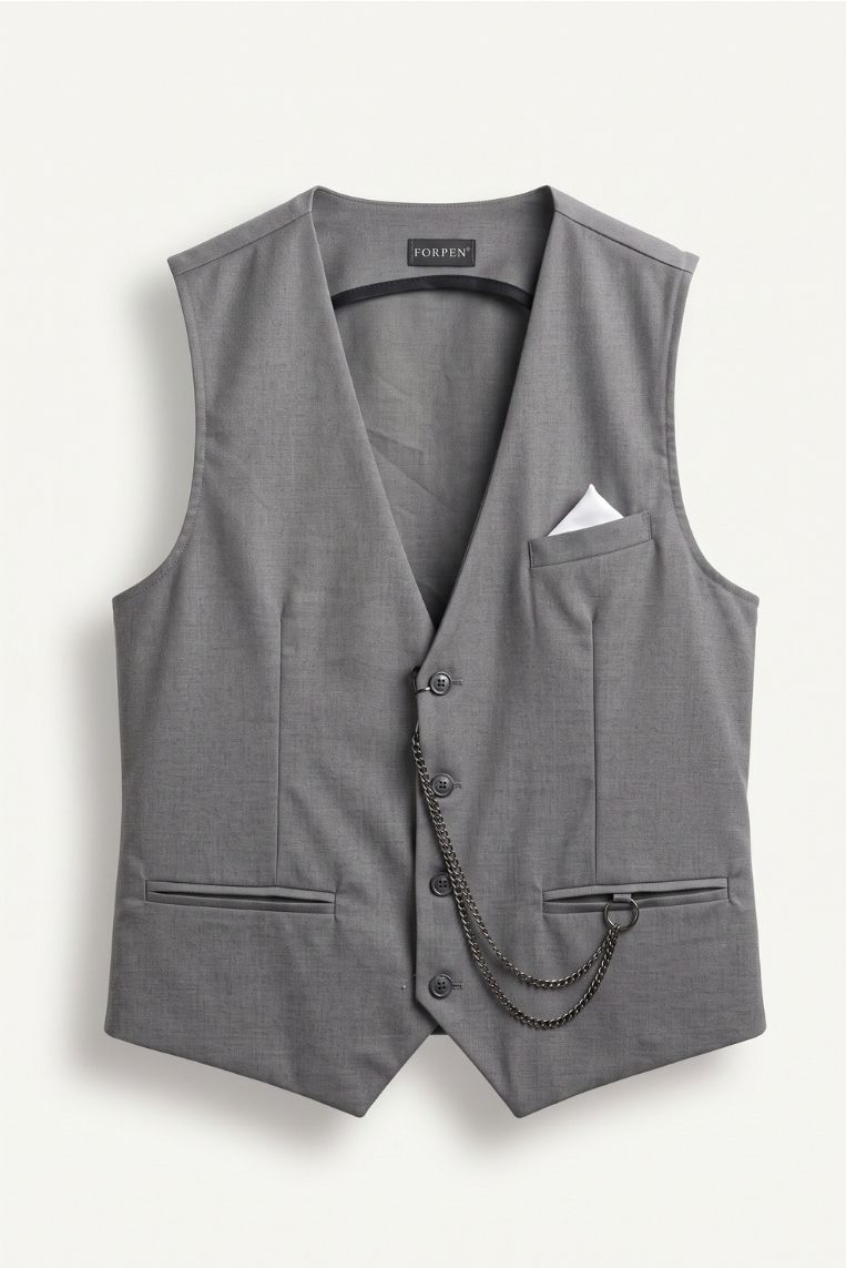 GILET CON CATENA 7 GILET CON CATENA - immagine 7