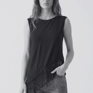 T-SHIRT SENZA MANICHE FRANGE 6 T-SHIRT SENZA MANICHE FRANGE - Thumbnail Image 2