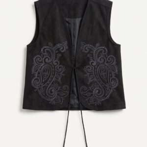 GILET OVER RICAMO 15 GILET OVER RICAMO - Thumbnail Image 7