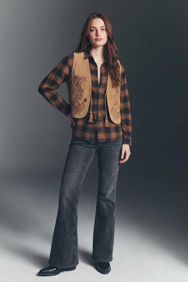 DENIM FLARE NERO - immagine 2