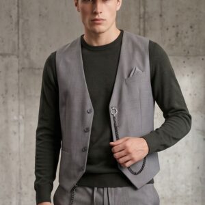 GILET CON CATENA 13 GILET CON CATENA - Thumbnail Image 5