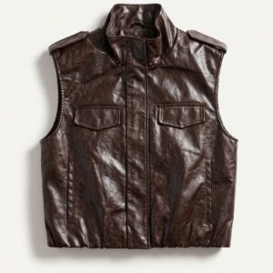 GILET ECO-PELLE 15 GILET ECO-PELLE - Thumbnail Image 7