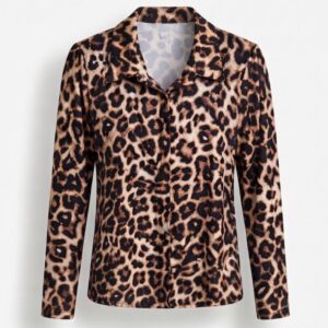 CAMICIA STAMPA ANIMALIER IN GEORGETTE 6 CAMICIA STAMPA ANIMALIER IN GEORGETTE - Thumbnail Image 3