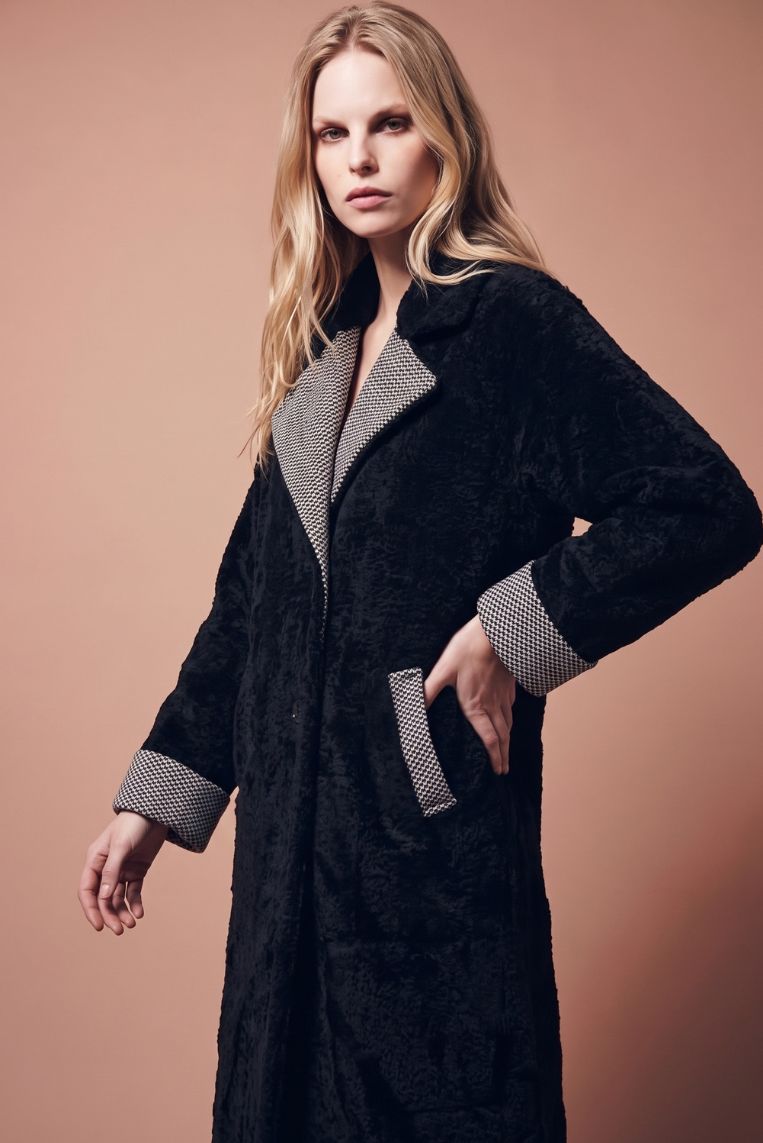 CAPPOTTO TESSUTO MAGLIA CALDO REVER 6 CAPPOTTO TESSUTO MAGLIA CALDO REVER - immagine 6