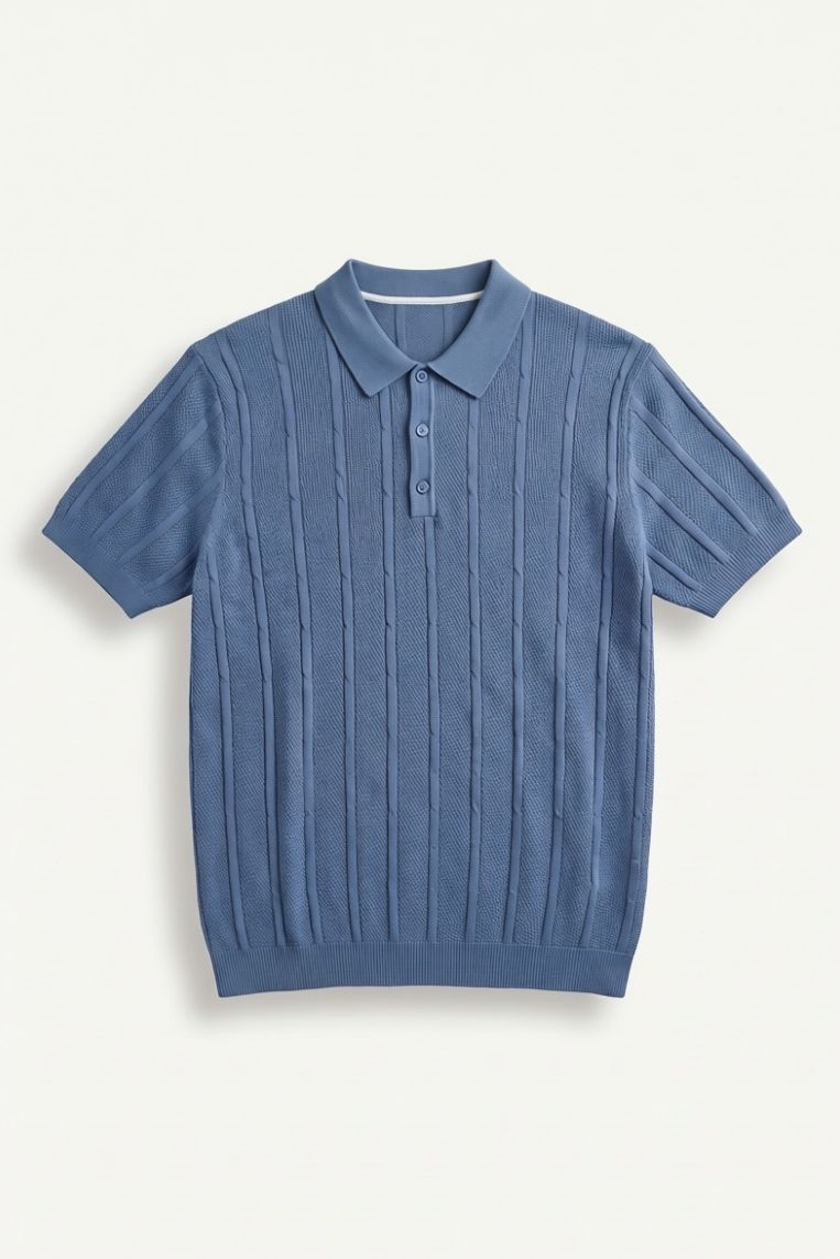 MAGLIA POLO M/M MISTO LINO 5 MAGLIA POLO M/M MISTO LINO - immagine 5