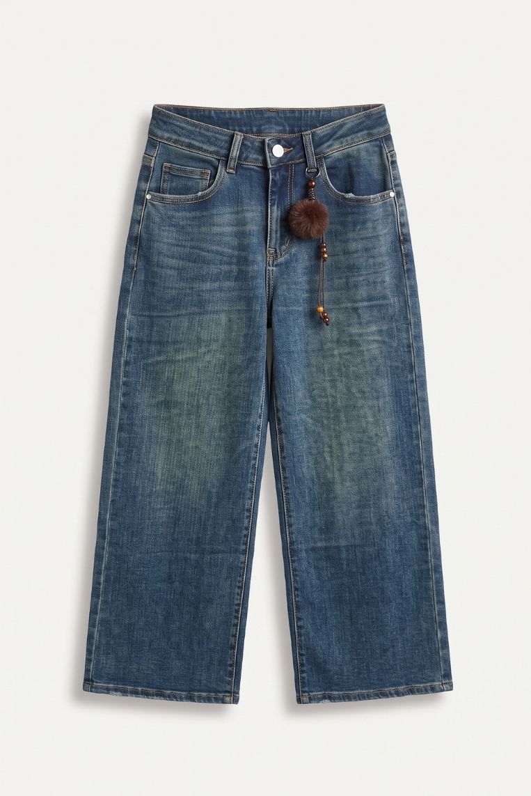 DENIM GAMBA DRITTA ACCESSORIO - immagine 3