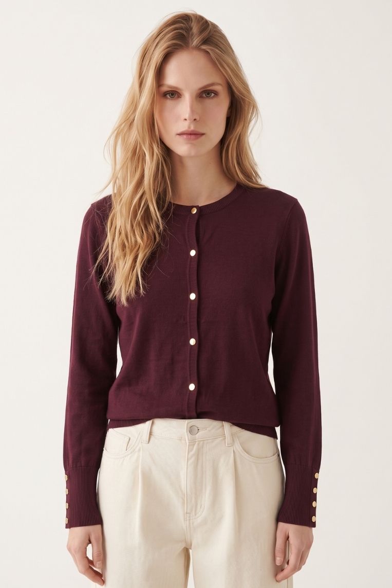CARDIGAN BOTTINCINI ORO VISCOSA
