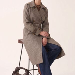 CAPPOTTO DOPPIO PETTO PANNO PIED DE POULE 5 CAPPOTTO DOPPIO PETTO PANNO PIED DE POULE - Thumbnail Image 1