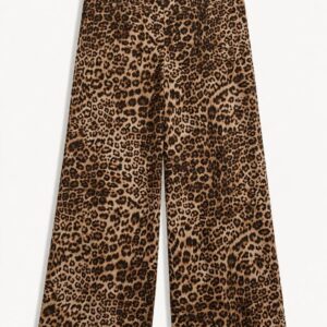 PANTALONE FLUIDO STAMPA MACULATA RASO 8 PANTALONE FLUIDO STAMPA MACULATA RASO - Thumbnail Image 4