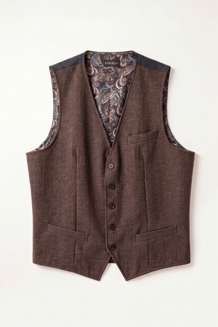 GILET TEXTURE MANO CALDA 2 GILET TEXTURE MANO CALDA - immagine 2