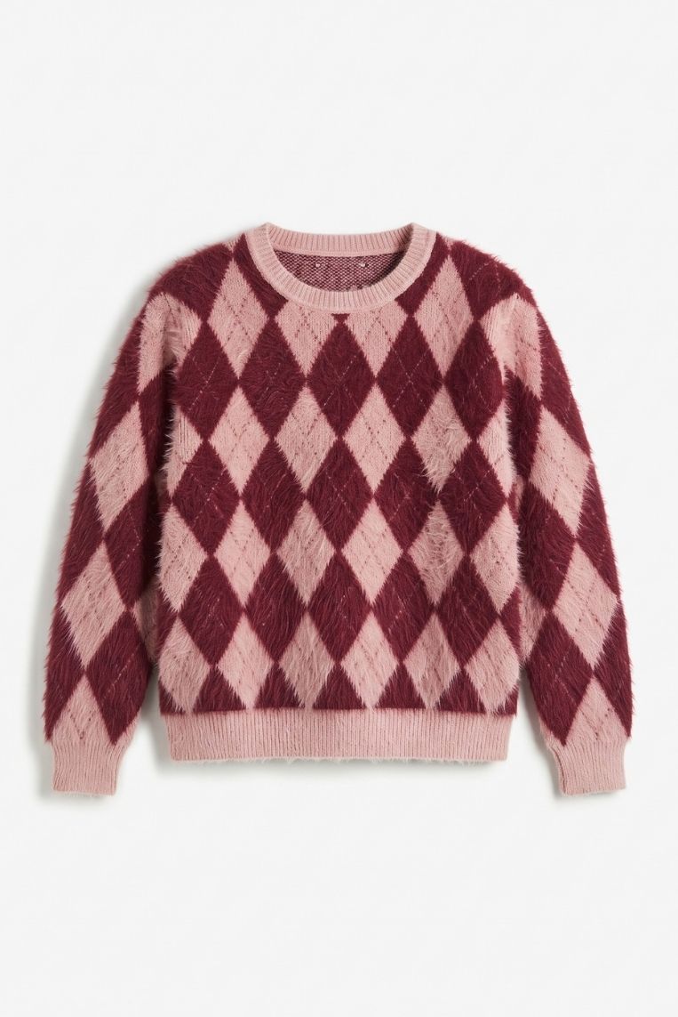 MAGLIA GIRO EFFETTO PELO 5 MAGLIA GIRO EFFETTO PELO - immagine 5