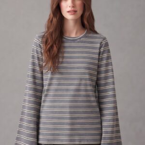 T-SHIRT OVER RIGHE 4 T-SHIRT OVER RIGHE - Thumbnail Image 1