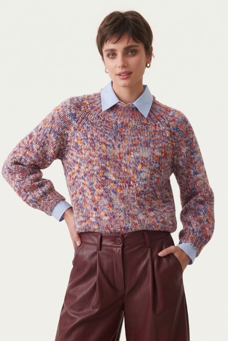 MAGLIA MULTICOLOR TRICOT 2 MAGLIA MULTICOLOR TRICOT - immagine 2