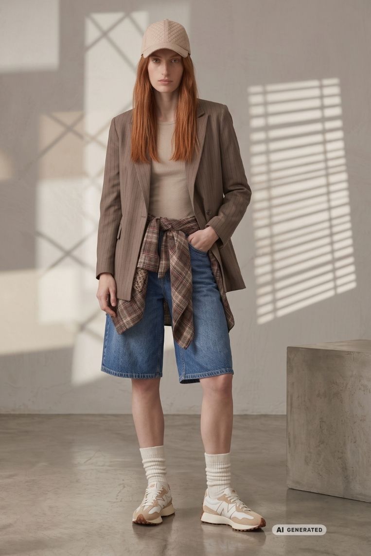 BERMUDA LARGO JEANS - immagine 2