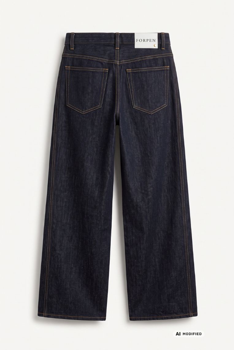 DENIM GAMBA LARGA LAVAGGIO ZERO 4 DENIM GAMBA LARGA LAVAGGIO ZERO - immagine 4