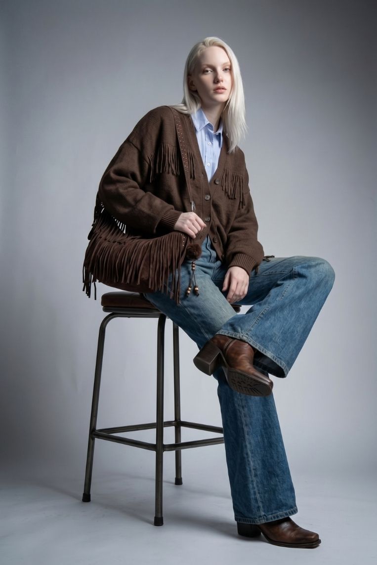 DENIM GAMBA DRITTA ACCESSORIO - immagine 2