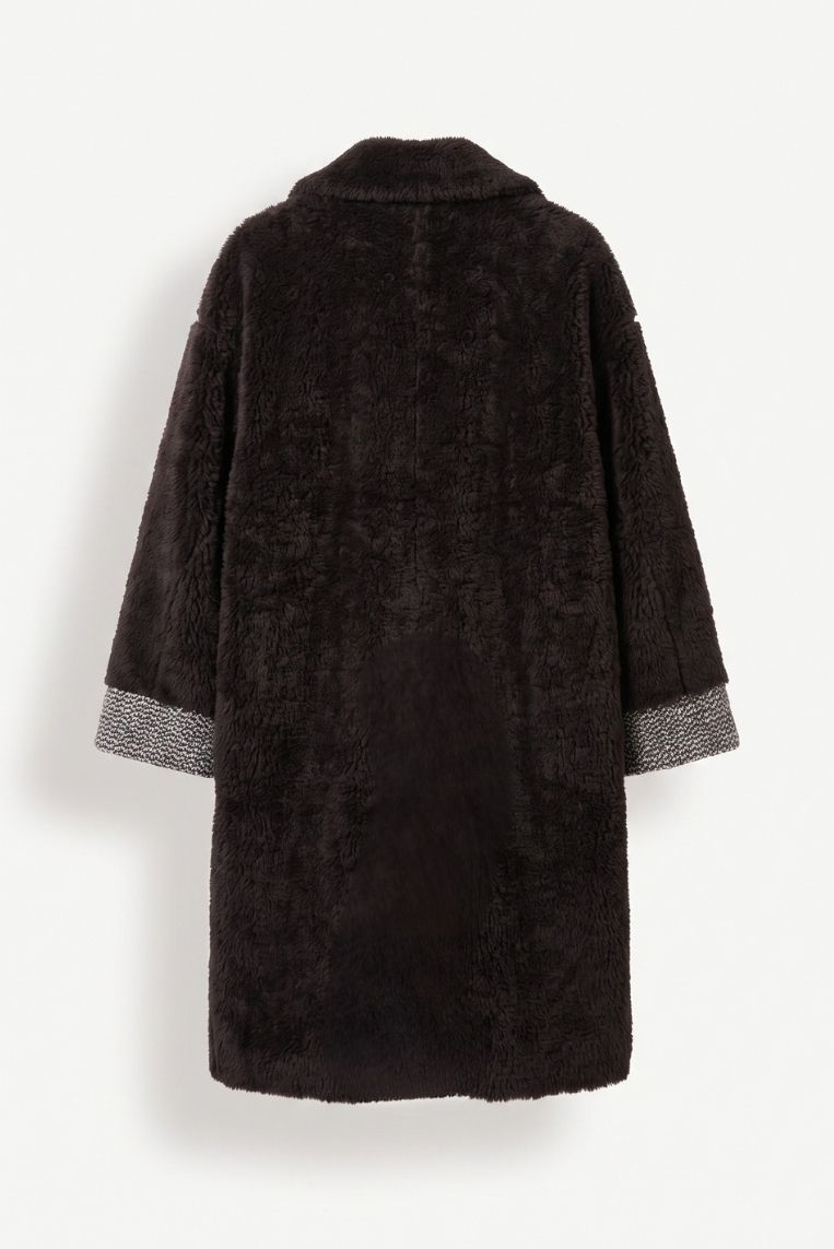 CAPPOTTO TESSUTO MAGLIA CALDO REVER 4 CAPPOTTO TESSUTO MAGLIA CALDO REVER - immagine 4