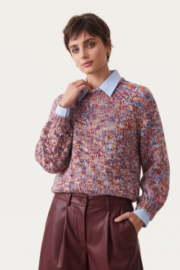 MAGLIA MULTICOLOR TRICOT