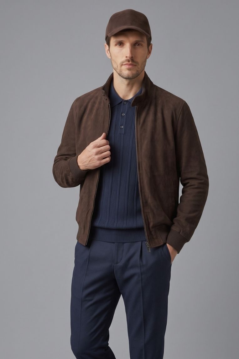 GIUBBINO ECO CAMOSCIO