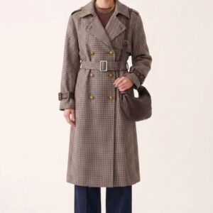 CAPPOTTO DOPPIO PETTO PANNO PIED DE POULE 6 CAPPOTTO DOPPIO PETTO PANNO PIED DE POULE - Thumbnail Image 2