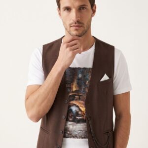 GILET CON CATENA 10 GILET CON CATENA - Thumbnail Image 2
