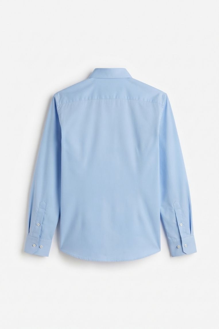 CAMICIA BASICA POPELINE UNITA 4 CAMICIA BASICA POPELINE UNITA - immagine 4