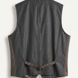 GILET TEXTURE MANO CALDA 6 GILET TEXTURE MANO CALDA - Thumbnail Image 3