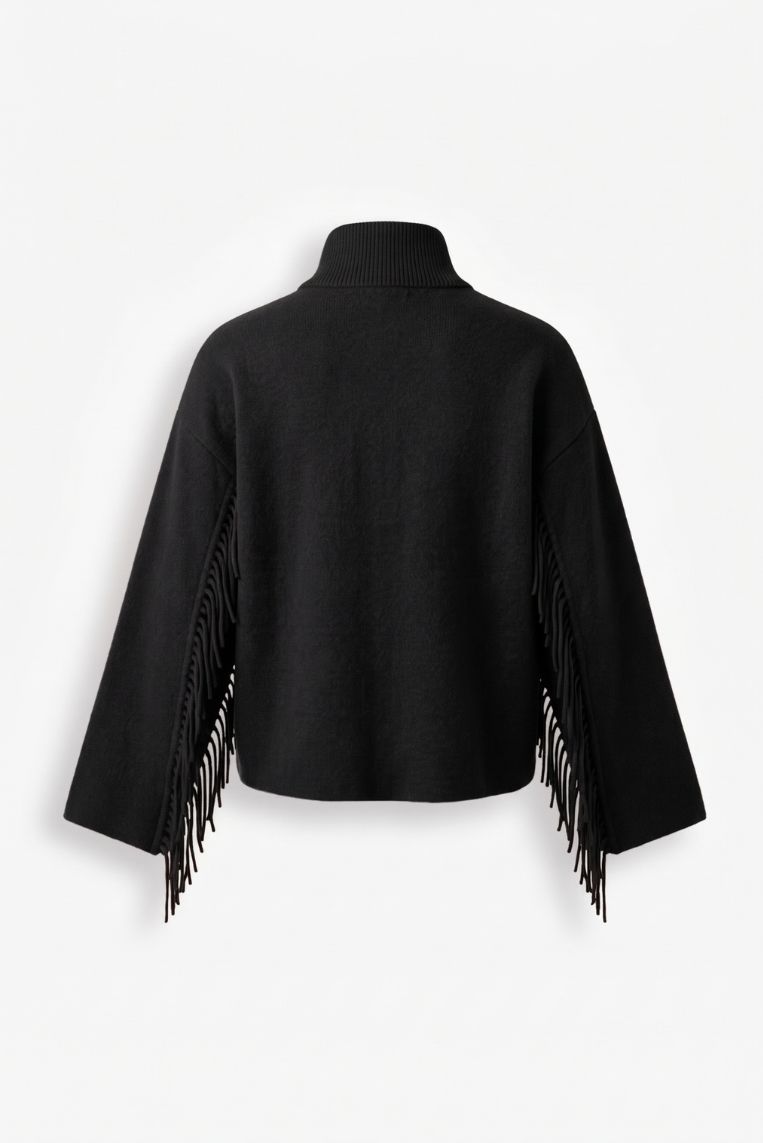 CARDIGAN FRANGE VISCOSA 9 CARDIGAN FRANGE VISCOSA - immagine 9