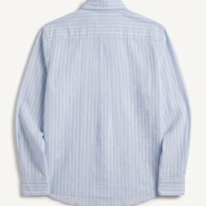 CAMICIA RIGHE COLLO RIALZATO 8 CAMICIA RIGHE COLLO RIALZATO - Thumbnail Image 4