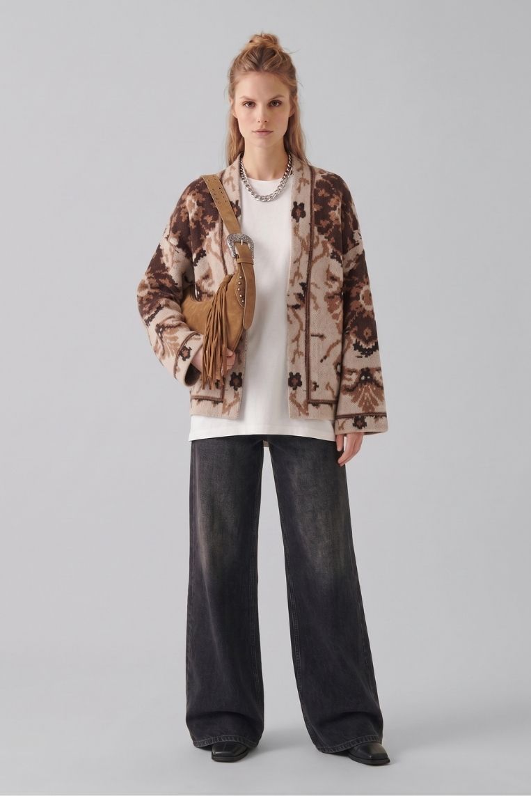 KIMONO IN MAGLIA