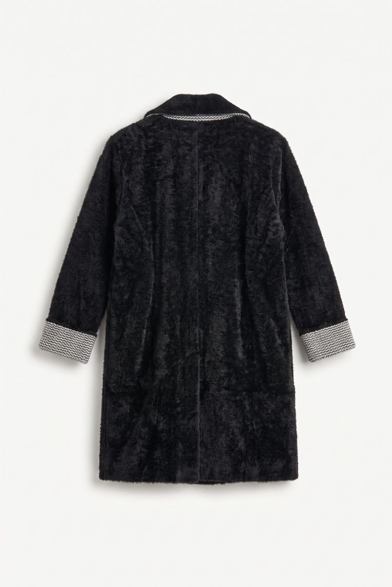 CAPPOTTO TESSUTO MAGLIA CALDO REVER 8 CAPPOTTO TESSUTO MAGLIA CALDO REVER - immagine 8