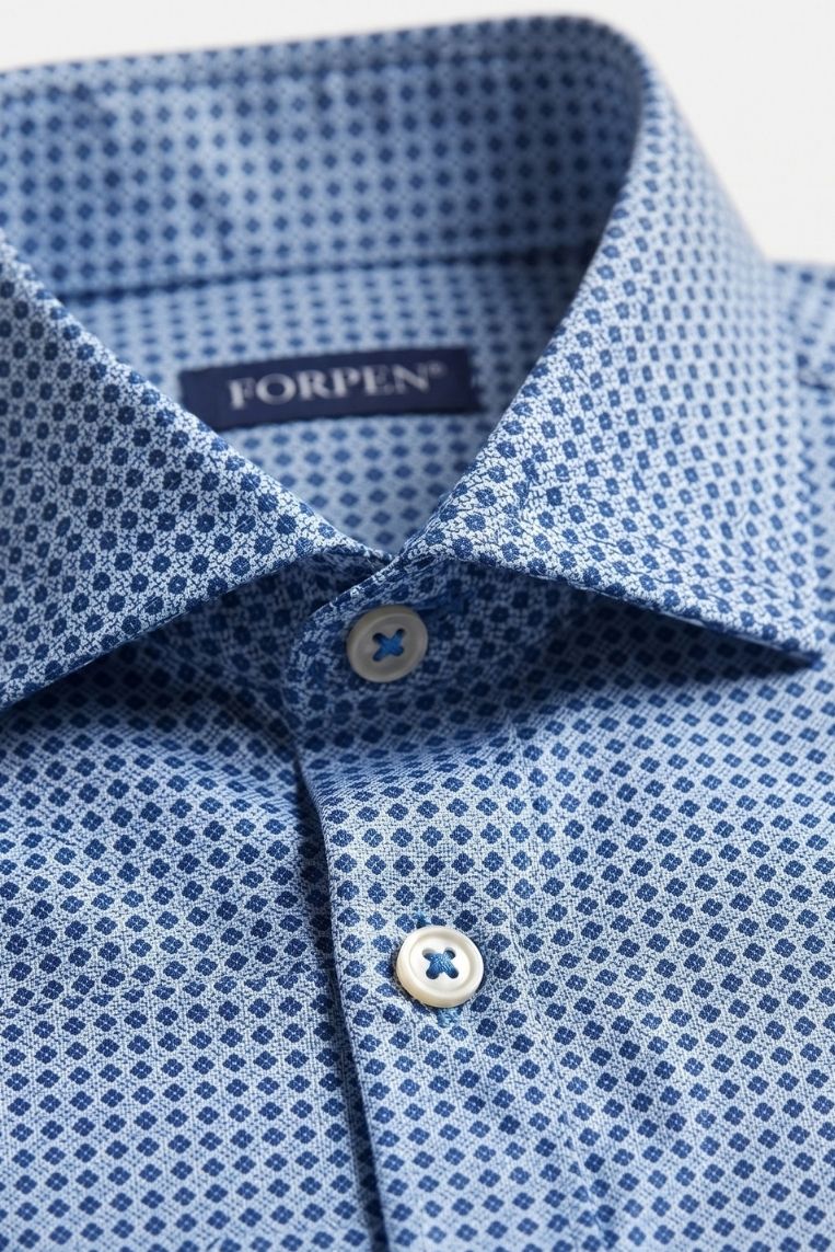 CAMICIA IN BAMBOO STAMPATA 5 CAMICIA IN BAMBOO STAMPATA - immagine 5