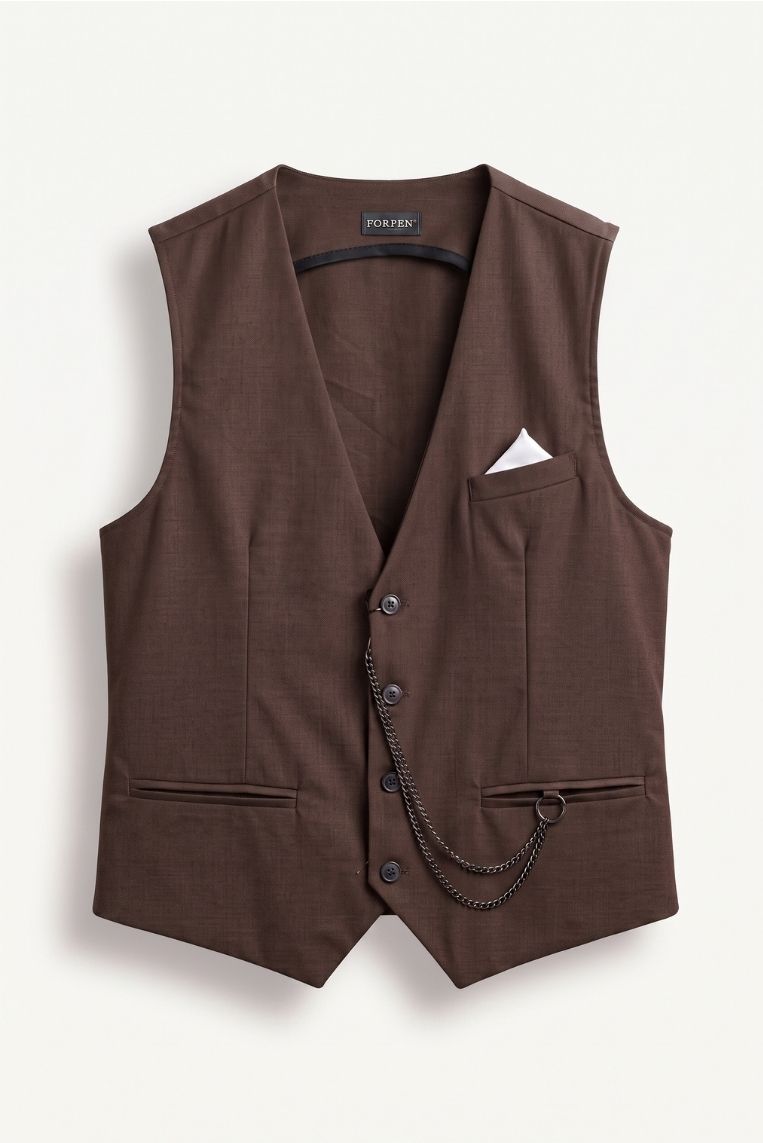GILET CON CATENA 3 GILET CON CATENA - immagine 3