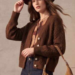 CARDIGAN INSERTI RICAMO 5 CARDIGAN INSERTI RICAMO - Thumbnail Image 1