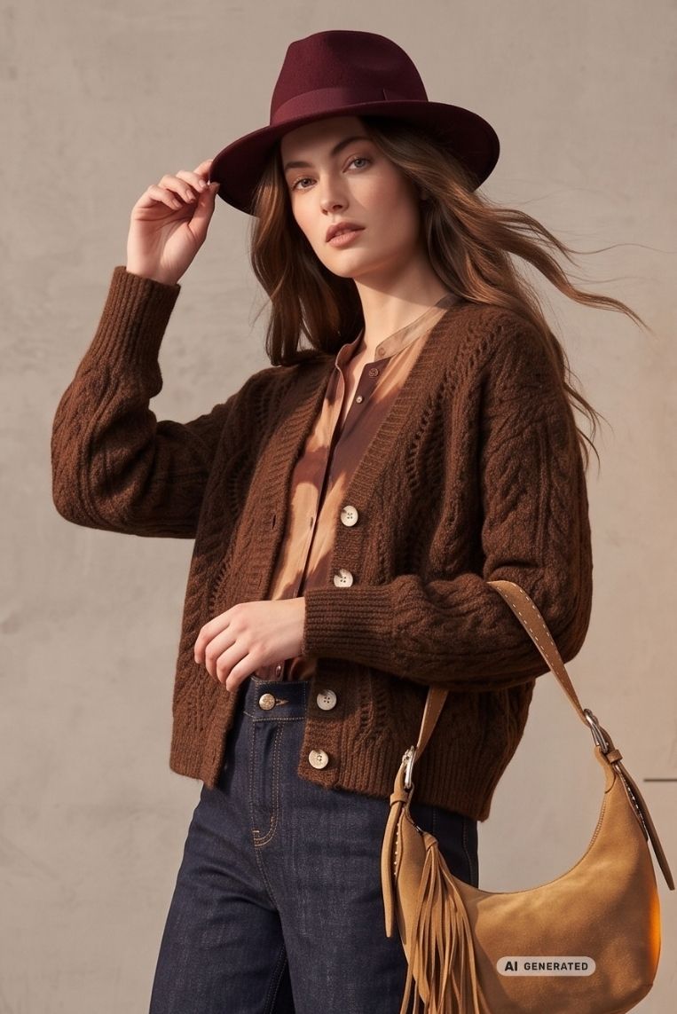 CARDIGAN INSERTI RICAMO