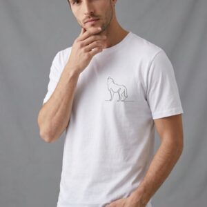 T-SHIRT STAMPA LUPO 4 T-SHIRT STAMPA LUPO - Thumbnail Image 1