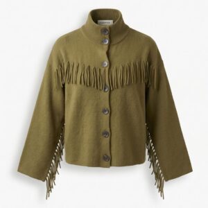 CARDIGAN FRANGE VISCOSA 15 CARDIGAN FRANGE VISCOSA - Thumbnail Image 6