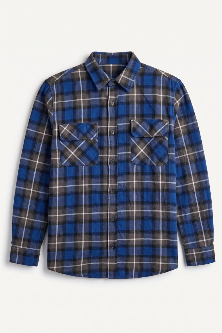 CAMICIA OVER CHECK - immagine 3