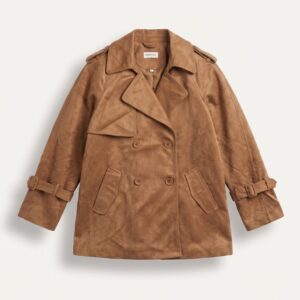 TRENCH CORTO SUEDE 7 TRENCH CORTO SUEDE - Thumbnail Image 3