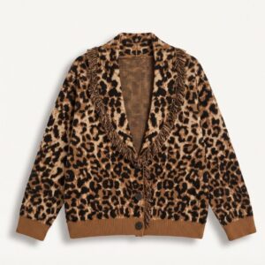 MAGLIA ANIMALIER SCIALLE E FRANGE 7 MAGLIA ANIMALIER SCIALLE E FRANGE - Thumbnail Image 3