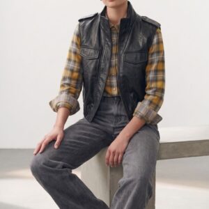 GILET ECO-PELLE 9 GILET ECO-PELLE - Thumbnail Image 1