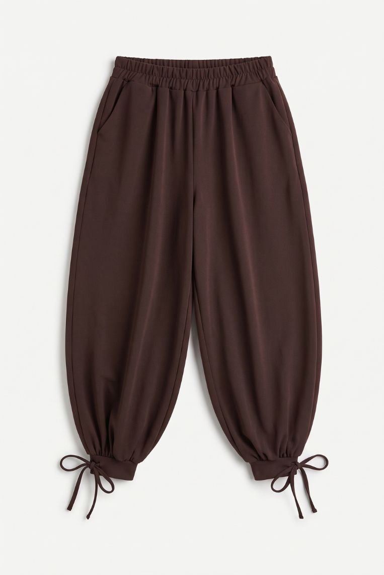PANTA HAREM SCUBA CREPE 3 PANTA HAREM SCUBA CREPE - immagine 3