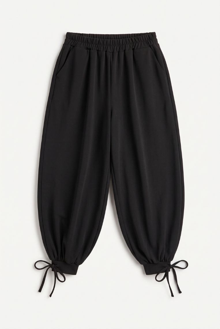 PANTA HAREM SCUBA CREPE 6 PANTA HAREM SCUBA CREPE - immagine 6