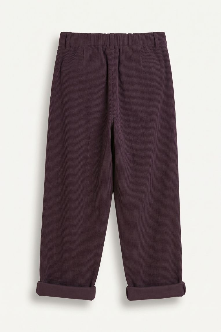 PANTALONE VELLUTO GAMBA DRITTA 4 PANTALONE VELLUTO GAMBA DRITTA - immagine 4