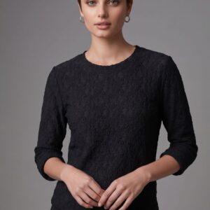 T-SHIRT MANICA 3/4 PIZZO 6 T-SHIRT MANICA 3/4 PIZZO - Thumbnail Image 2