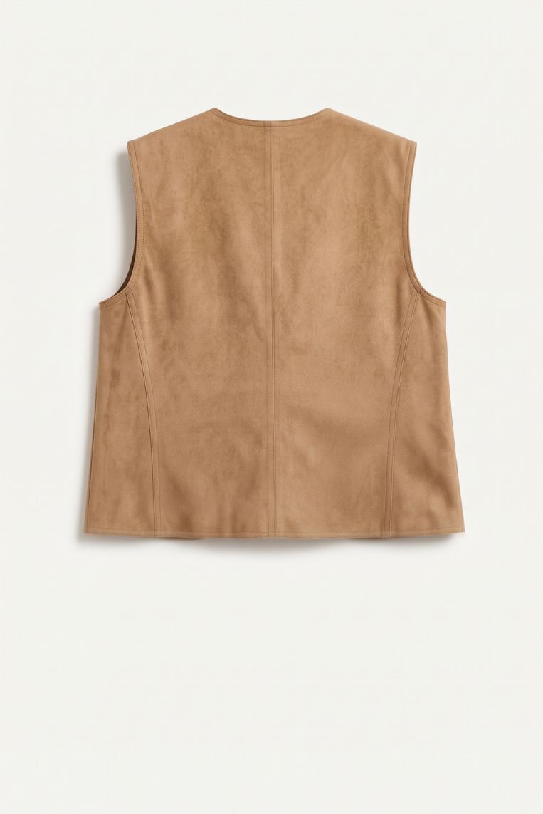 GILET OVER RICAMO 4 GILET OVER RICAMO - immagine 4
